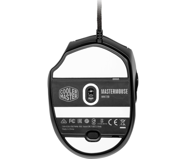 COOLER MASTER Mysz MM720 16000 DPI RGB matowa Czarna MM-720-KKOL1 - 723662 - zdjęcie 6